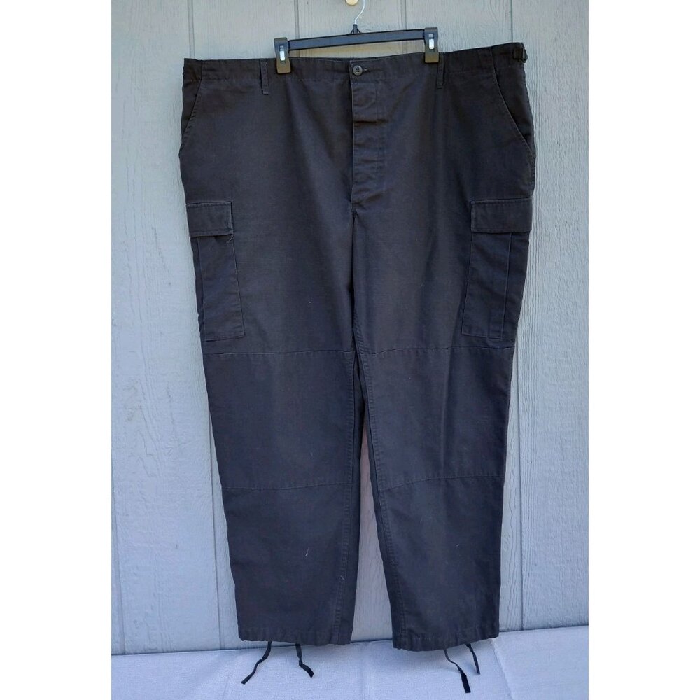 Propper Tactical Combat Trousers XXXL Regular‎ Black Cargo Pockets Double Knee